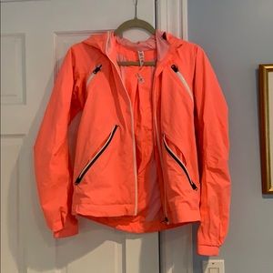 Athletic zip up jacket
